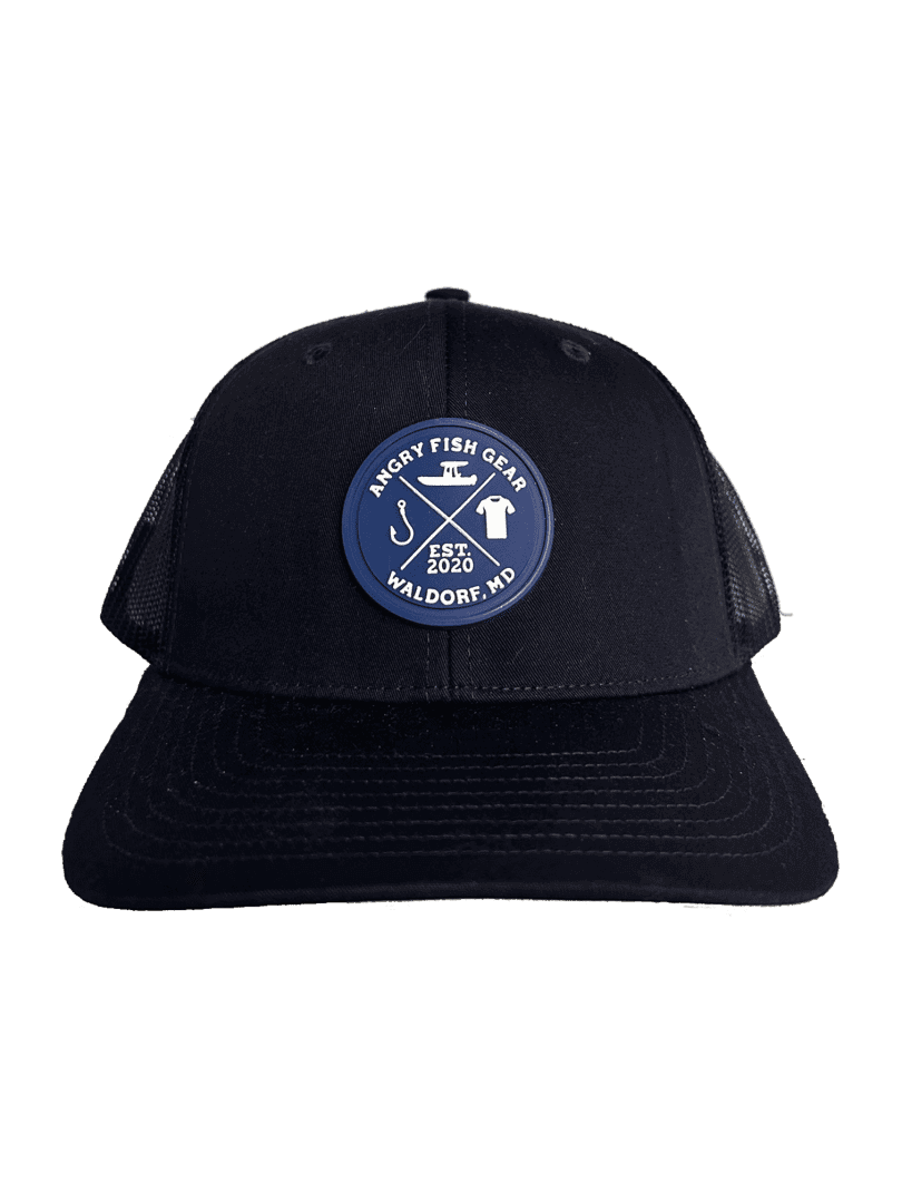 AF Gear Navy Hat Navy Badge